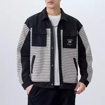 Соответствие цветам Инструменты Повседневная куртка Мужская свободная куртка большого размера для активного отдыха Одежда Лучший модный бренд M