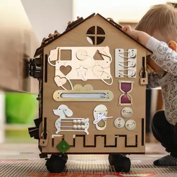 Соответствующая доска деревянная занятая мелкая моторика аксессуары «сделай сам» сенсорная игрушка обучающая деятельность