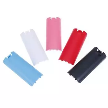 Соответствующая сменная крышка для батарей для контроллера Nintendo Wii, удерживающая батареи чёрный