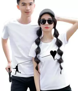 Соответствующие друг другу елочные украшения для молодоженов на день рождения, длинная пара, сшитая подходящая мужская и Disneyland [Lemon Seven] комплект из 2 предметов, толстовка с капюшоном, образ, толстовка с капюшоном, белый