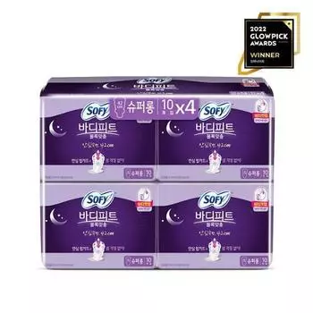 Sophie Body Fit Convex Fit 4 комплекта Специальные 3 типа Выберите 1 (Средний 64P / Большой 64P / Сверхдлинный 10P) Medium 16p*4 pack (total 64p)