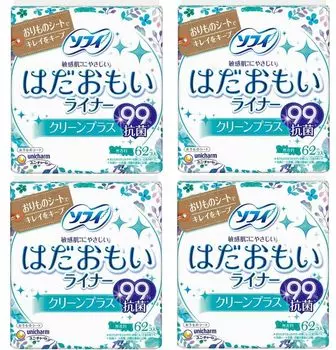 Sophie Hadaomoi Liner Clean Plus 62 шт. x 4 шт. [Оптовая покупка]