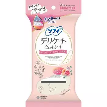 Sophie Sofique Влажный цветочный аромат 10 2p Unicharm