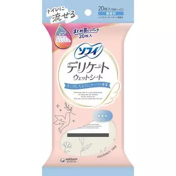 Sophie Sofique Wet Fragrance Без запаха 10 2 шт Unicharm