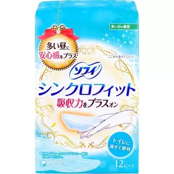 Sophie Synchro Fit 12 pieces x 6 pieces set [Mihama Wholesale]