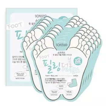 Sopris Foot Peeling Double Essence Mask 10P