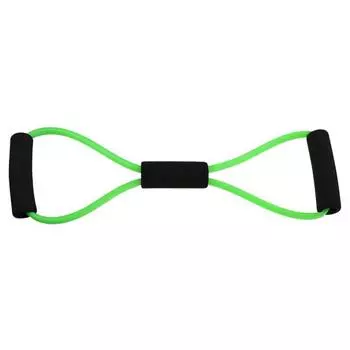 Сопротивление 8-образной трубчатой ленте Фитнес Тренировка мышц Упражнение Йога Эластичный шнур