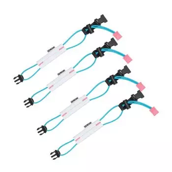 SOREIA Trouser Hem Straps of Reflective Prevents Hems from Getting Stained or Highly Recommended for Outdoor and Work (Set 4) - Cycling, Pants, Tape, синий