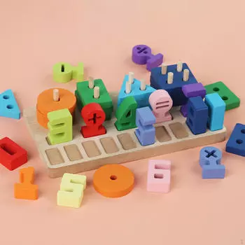 Сортировщик форм и укладчик цветов, кубик для сортировки, геометрические блоки, деревянные обучающие игрушки