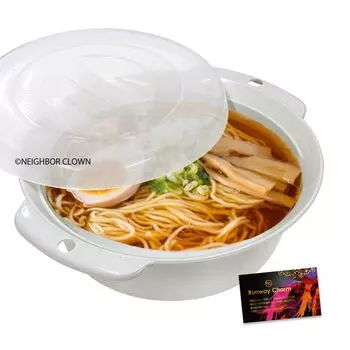 СОСЕД КЛОУН Микроволновая печь для приготовления рамен Лапшеницы можно приготовить рамен в устройстве для приготовления пищи для тех, кто живет один Сделано в Японии Наклейка RC прилагается [Вы