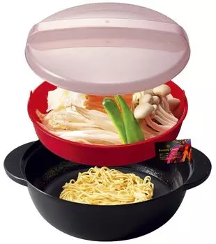 СОСЕД КЛОУН Микроволновая печь рамен удон якисоба соба композиция лапша быстрого приготовления домашнее хозяйство жизнь в одиночку домохозяйка экономия времени микроволновая печь готовка