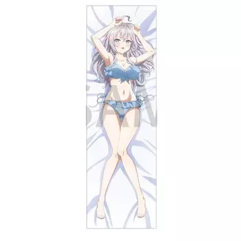 соседка иногда выпаливает на русском языке Арья наволочка для тела 160x50см Арья-сан [Аниме версия]