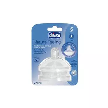 Соска Chicco Natural Feeling Flow 6m Porridge 2uds