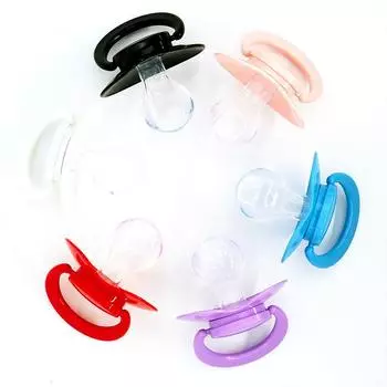 Соска для взрослых, детская соска, большой размер, силиконовая соска для взрослых, радужная соска для взрослых, милая маленькая девочка и мальчик F