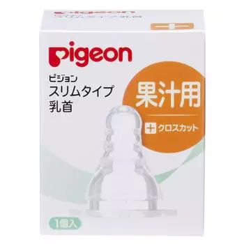 Соска Pigeon slim для фруктового сока 1 шт. (поперечный разрез)