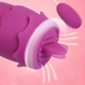Соска присоски язык вибратор груди массажер G Spot клитор лизать секс-игрушки
