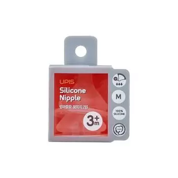 Соска-пустышка U-Piece Mom s Pacifier M 3m+ 2 шт., корейские детские товары