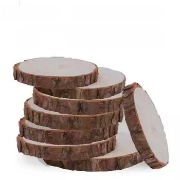 Сосновая щепа ручной работы для украшения своими руками, Хэллоуина и Рождества. 2-3cm (thickness 0.5cm)