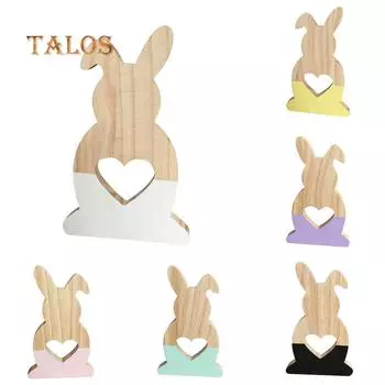 Сосновое дерево кролик полые звезды сердце украшения дома Крытый орнамент декор 3#