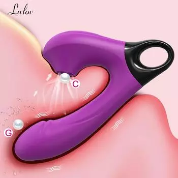 Сосущий фаллоимитатор, вибратор, женский присоска для точки G, клитор, вакуумный стимулятор, товары для взрослых, вибрационный массажер, секс-игрушка для женщин B
