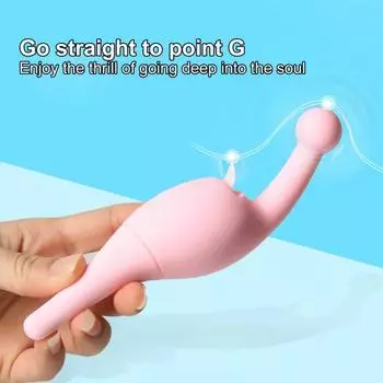 Сосущий вибрационный массажер премиум-класса. Универсальный, удобный и удобный.