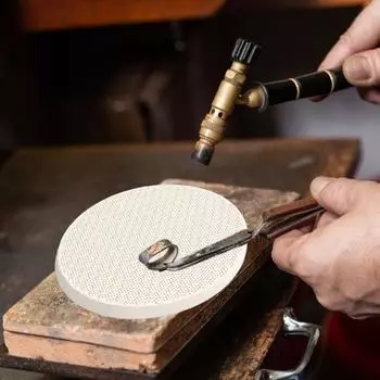 Сотовая паяльная доска, термостойкий широко используемый ювелирный паяльный блок, инструмент для изготовления сварочных пластин S Square