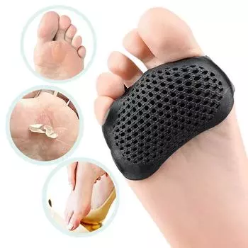 Сотовые гелевые подушечки для передней части стопы, силиконовые подушечки для обуви для женщин, стельки для каблуков, обезболивающие вставки для ног, подушечки для ухода за волдырями для ног