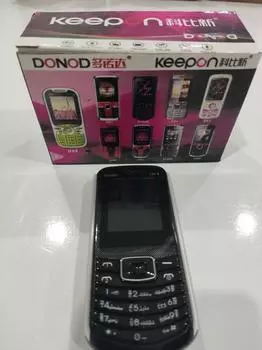 Сотовый телефон Donod Black MP3 MP4 FM Radio Flash 3D Sound Unlock