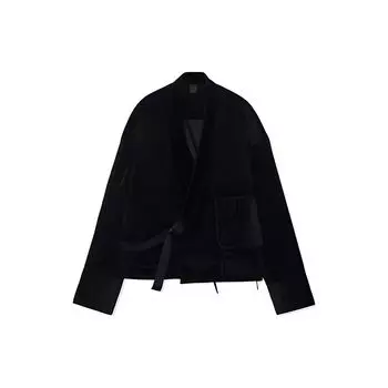 Сотрудничество Li Ning X Jackie Chan Серия Кунг-фу Свободная повседневная куртка на шнуровке Мужская куртка Черная AFDR825-2 M