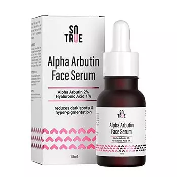 Sotrue Alpha Arbutin Face Serum 15 мл | Для темных пятен, чистой и сияющей кожи 15 ml