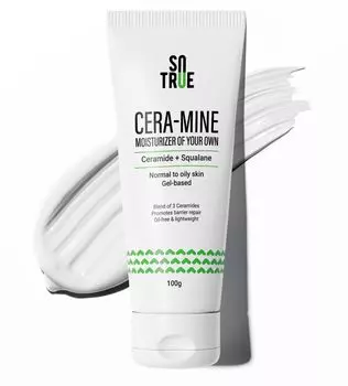 Sotrue Ceramide Gel Face Moisturizer для жирной и склонной к акне кожи | Обезжиренный гель-увлажняющий крем со скваленом | Быстро впитывается для женщин и мужчин | 100 г 100g белый