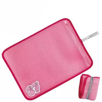 SOU by RAKUSE Barbapapa Многофункциональный коврик для сауны, стиральная машина, стильная простыня для сауны, кемпинг на открытом воздухе (Коврик/двухсторонний чехол) (Компактный/Быстросохнущий/Большая вместимость)