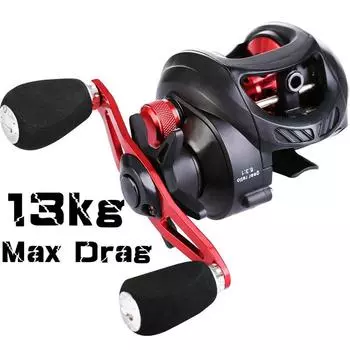 Sougayilang 12 + 1BB катушка для ловли карпа рыболовные снасти для литья на приманку рыболовные катушки Right Hand