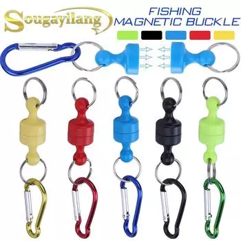 Sougayilang Одежда высшего качества магнитные аксессуары для рыболовных снастей многофункциональная пряжка с соединением аксессуар для снастей Pesca синий