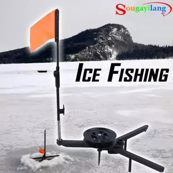 Sougayilang Снасти для зимней рыбалки Складной рыболовный набор Снасти для зимней рыбалки