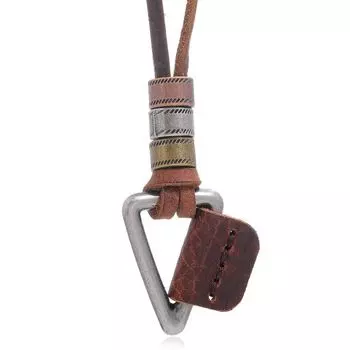 Soul Collision Soul Collision Sweater Chain Necklace Accessories Pendants Decoration Retro Easy Matching Minimalist Light brown