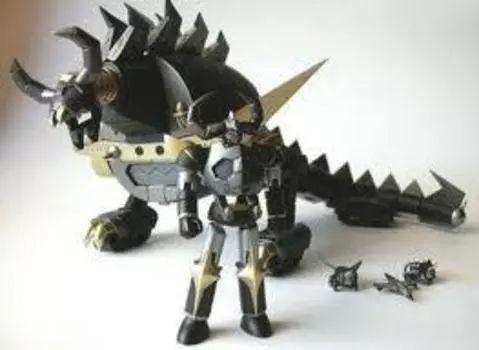 Soul of Chogokin Black Sky Demon Dragon Gaiking GX-05B