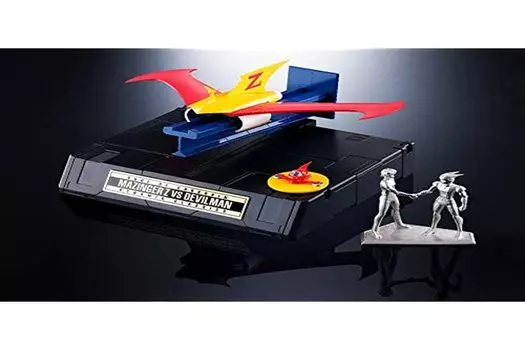 Soul of Chogokin Mazinger Z option set Z против Web Store GX-70VS DC. Анти-Дьяволман Мазингер-Человек-Дьявол (Тамасии ограниченный)