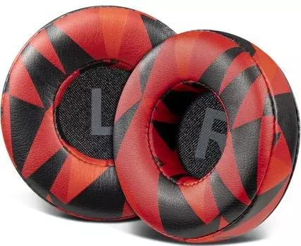 SOULWIT Earpads 70MM Sony Ear cushion for Protein Leather Replacement Pad Red Storm WH-CH500/CH510/CH520,