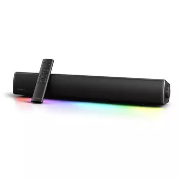 Sound Blaster GS5 LED Lighting Просторный звук 60 Вт пиковая мощность вход с пультом дистанционного управления звуковая панель для ПК-игр BT/оптический вход/аналоговый SP-SBGS5