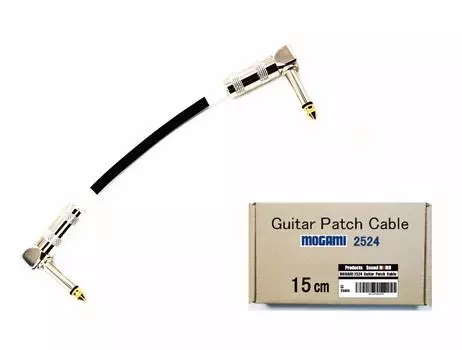 Sound MOMO гитарный соединительный кабель P1LL [Mogami MOGAMI 2524] черный 15 см
