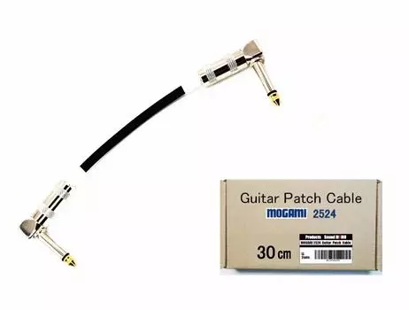 Sound MOMO гитарный соединительный кабель P1LL [MOGAMI 2524] черный 30 см
