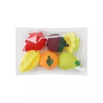 Sound Simulated Fruit Pinching Toys Vinyl Fruit Play Water Bath Toy Practical Jokes Style B