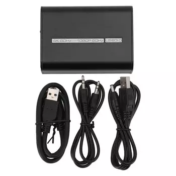 Sound Video Capture Card USB 3.0 4K HD Multimedia Interface Loop Out Video Capture Recorder for