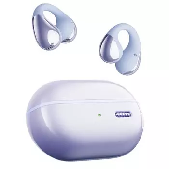 SOUNDPEATS CC Наушники-манжеты для ушей Беспроводные наушники Bluetooth до 24 часов зарядки Наушники-вкладыши SoundPeats Gold Performance PearlClip Pro [Открытые] фиолетовый