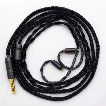 SoundsGood Kirin Kirin 16-ядерный кабель для наушников ручной работы из чистого монокристалла меди с серебряным покрытием из бескислородной меди OFC