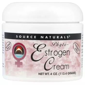 Source Naturals, Крем с фитоэстрогеном, 4 унции (113,4 г)