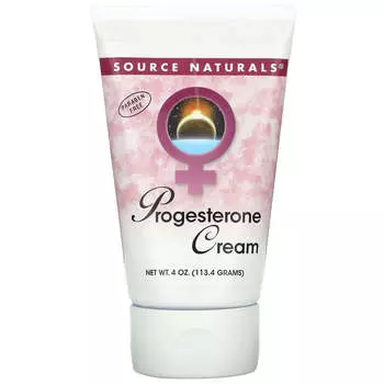 Source Naturals, Крем с прогестероном, 4 унции (113,4 г)