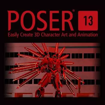 SourceNext Poser 13 Простое программное обеспечение для создания 3D-анимации, совместимое с Windows (Последняя версия) + понимаю! Позер