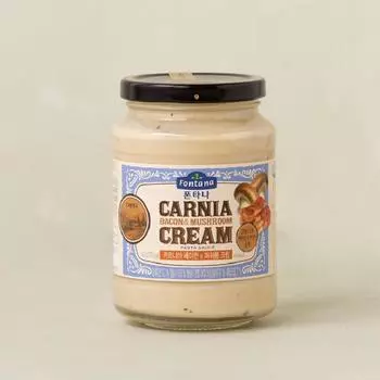 Соус для пасты Sampyo Fontana Carnia с беконом и грибами, 430г